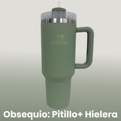 Termo tipo Stanley + Obsequio: Hielera