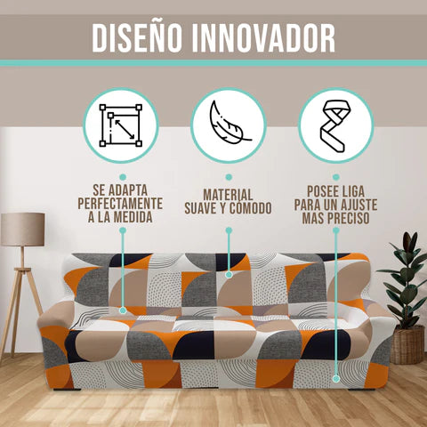 COUCHCOVER™: FUNDA AJUSTABLE PARA SOFA | OBSEQUIO: GUIA DIGITAL