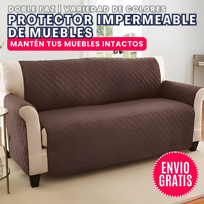 COUCHCOVER™:PROTECTOR PARA SOFÁ ANTIFLUIDOS Y ACOLCHADO DOBLE FAZ