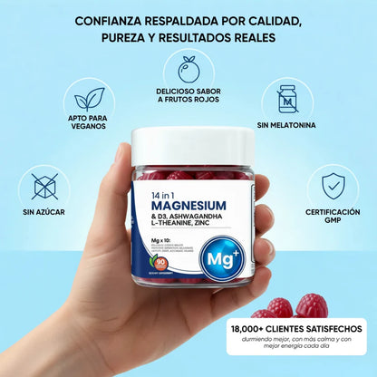 Calmansa™: Gomitas de Magnesio
