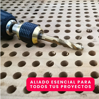 SPEEDHEX™: ADAPTADOR UNIVERSAL DE CAMBIO RAPIDO DE BROCAS