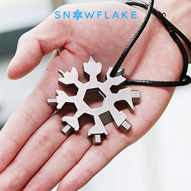 SNOWFLAKE™:LLAVE MULTIUSOS 18 EN 1 COPO DE NIEVE | PAGA 1 Y LLEVA 2🔥