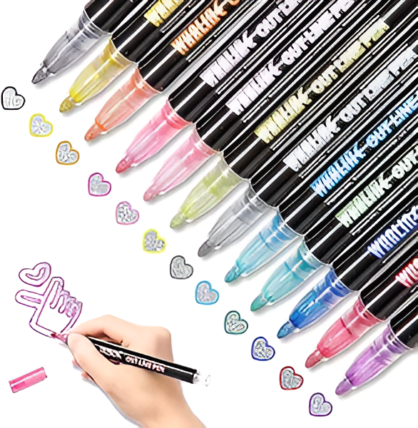 FANTASYMARKERS™: 12 MARCADORES MÁGICOS DE COLORES VIBRANTES ¡SUPER OFERTA⚡ !