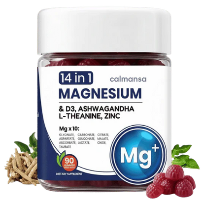 Calmansa™: Gomitas de Magnesio