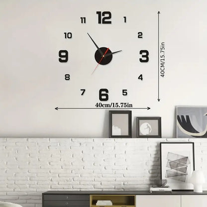 RELOJ DE PARED 3D | TRANSFORMA TUS ESPACIOS, SIN ESFUERZO