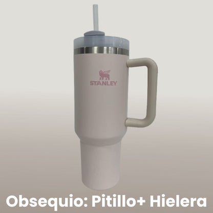 Termo tipo Stanley + Obsequio: Hielera