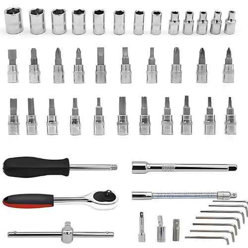 ToolBox™: Kit de herramientas multiusos de 46 piezas | Obsequio: Linterna Recargable