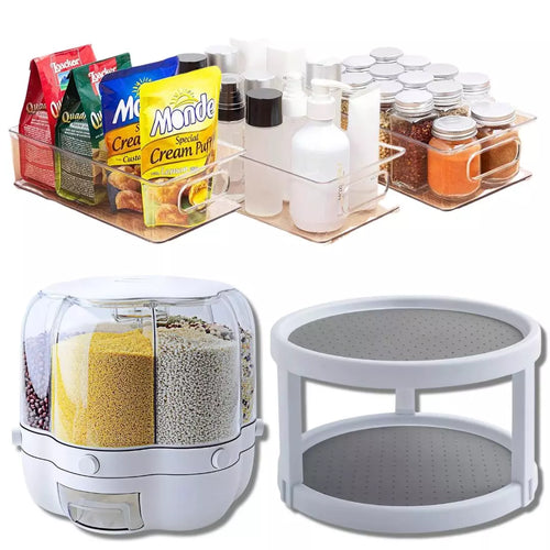 KIT "DESPENSA EN ORDEN: MÁS ESPACIO, MENOS DESPERDICIO Y TODO A LA MANO"
