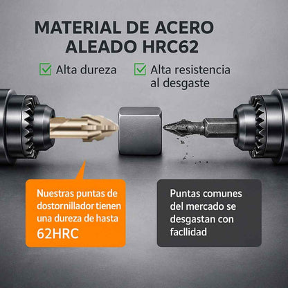 Set X 4 Brocas Excentricas para todo tippo de material