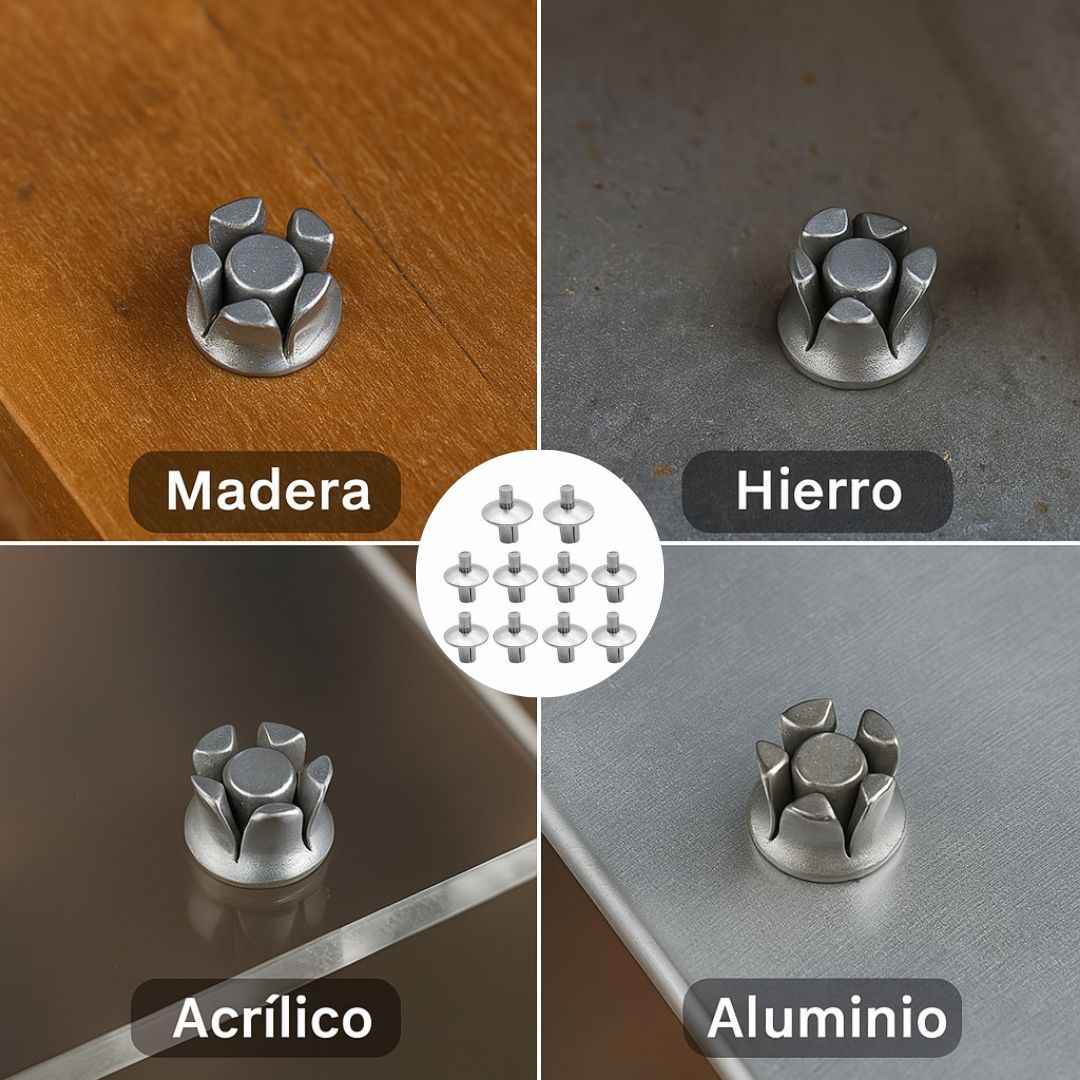 FixRiv™: Kit X 100 Remaches de expansión con mandril de aluminio