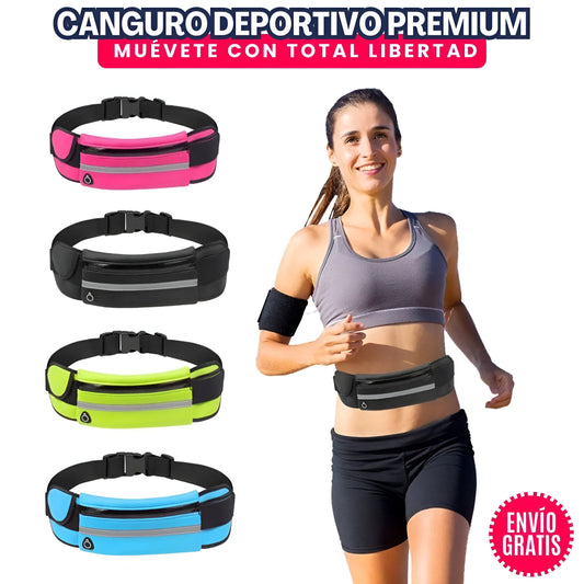 SAFESTRIDE™:CANGURO DEPORTIVO INVISIBLE E IMPERMEABLE