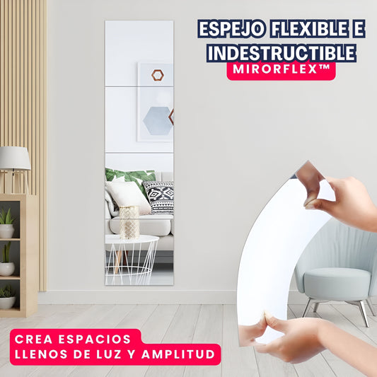 MIRRORFLEX™: ESPEJO FLEXIBLE ULTRA LIVIANO 1.25 M LARGO