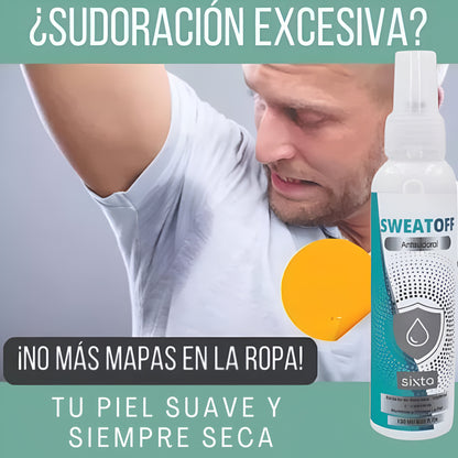 SWEATOFF™: ANTISUDORAL 120 ML | TU PIEL SUAVE Y SIEMPRE SECA