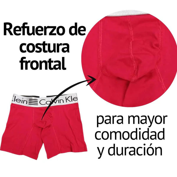 BOXER ULTRA SUAVE PREMIUM X6 UNIDADES | COMODIDAD TODO EL DIA