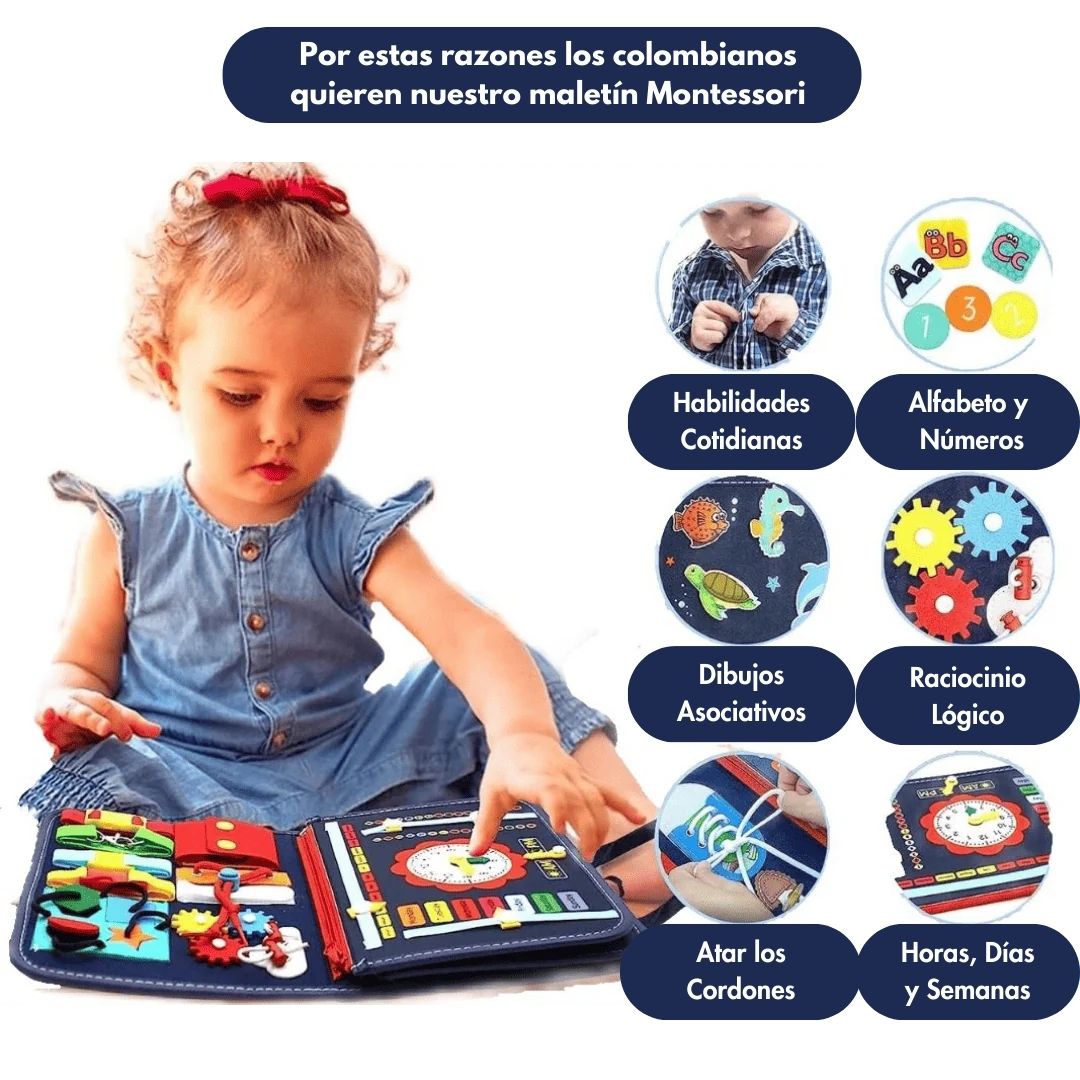 SENSORBAG™:MALETA DE ACTIVIDADES MULTISENSORIAL MONTESSORI