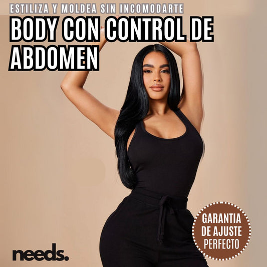 SILUETSUIT™: BODY CONTROL ABDOMEN NEGRO | LUCE SIEMPRE PERFECTA