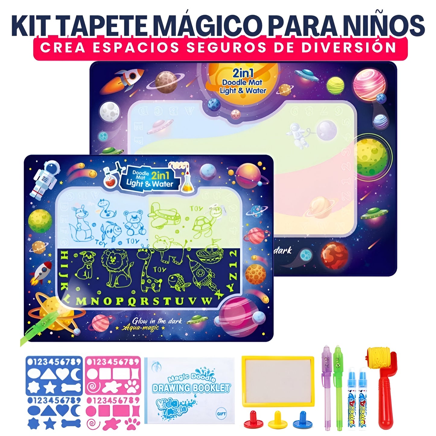 KIT TAPETE MÁGICO PARA NIÑOS | CREA ESPACIOS SEGUROS DE DIVERSIÓN PARA TUS PEQUEÑOS