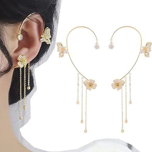 EARCUFLOWER™: ARETES FLOR DE MARIPOSA | PROMOCIÓN 2X1