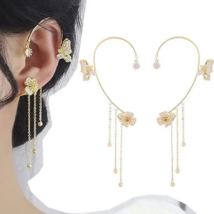 EARCUFLOWER™: ARETES FLOR DE MARIPOSA | PROMOCIÓN 2X1