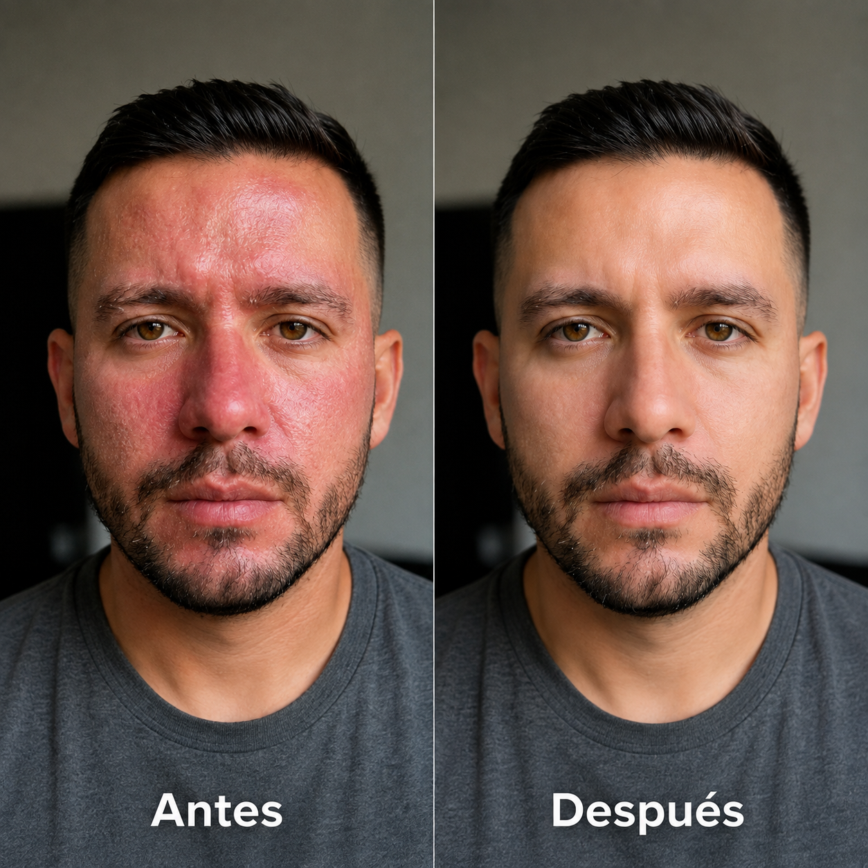 Tratamiento para el alivio de la psoriasis y la dermatitis aguda en 2 semanas