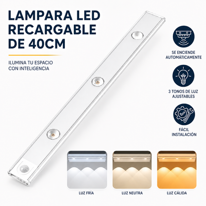 Lampara Led Recargable  de 40cm