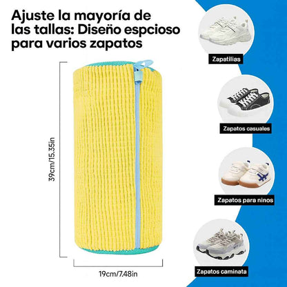 Bolsa de microfibra para lavar zapatos en lavadora