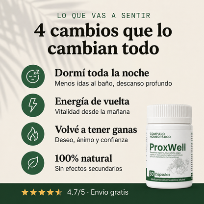 Suplemento para la salud de la próstata