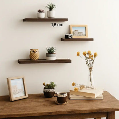 Kit x 3 Repisas Flotantantes + Regalo