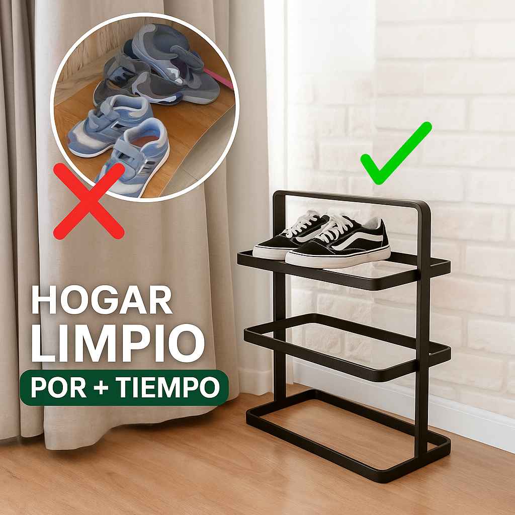 Zapatero Metalico, ¡Hogar Limpio por más tiempo!