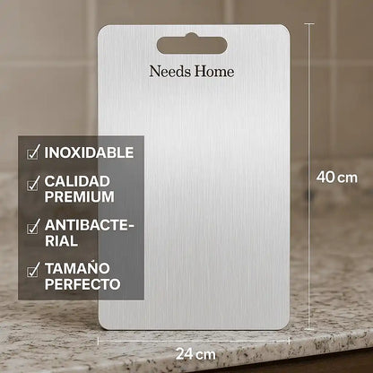 TitanCut™: Tabla para Picar en Acero Inoxidable+ OBSEQUIO