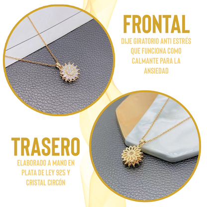 COLLAR SUNFLOWER™: UN GIRO DE TRANQUILIDAD Y OLVIDATE DE LA ANS🌻EDAD