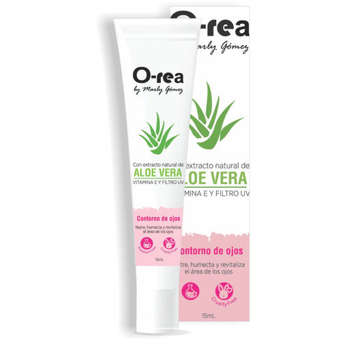 Contorno de Ojos con Aloe Vera y Protección UV: Mirada Radiante👁