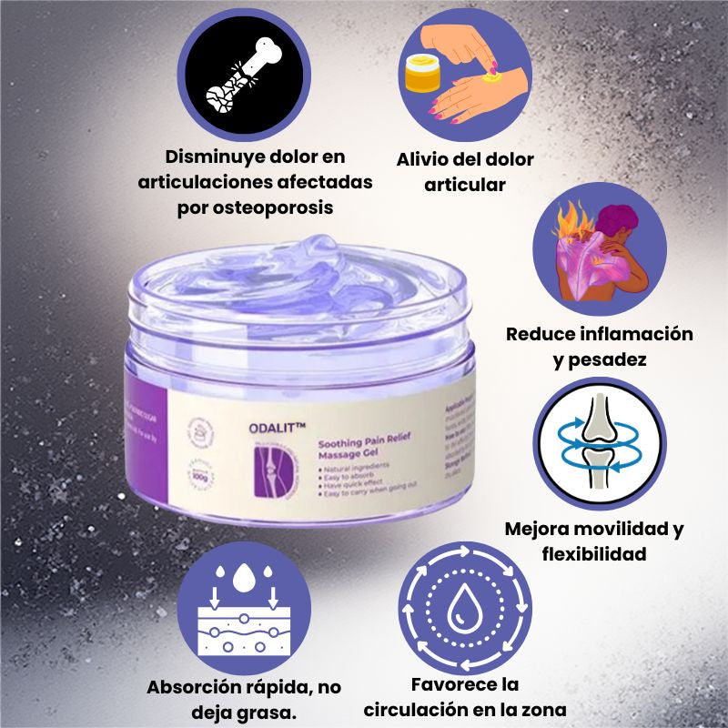 ODALIT® Gel de masaje calmante para artritis| Promo 2X1
