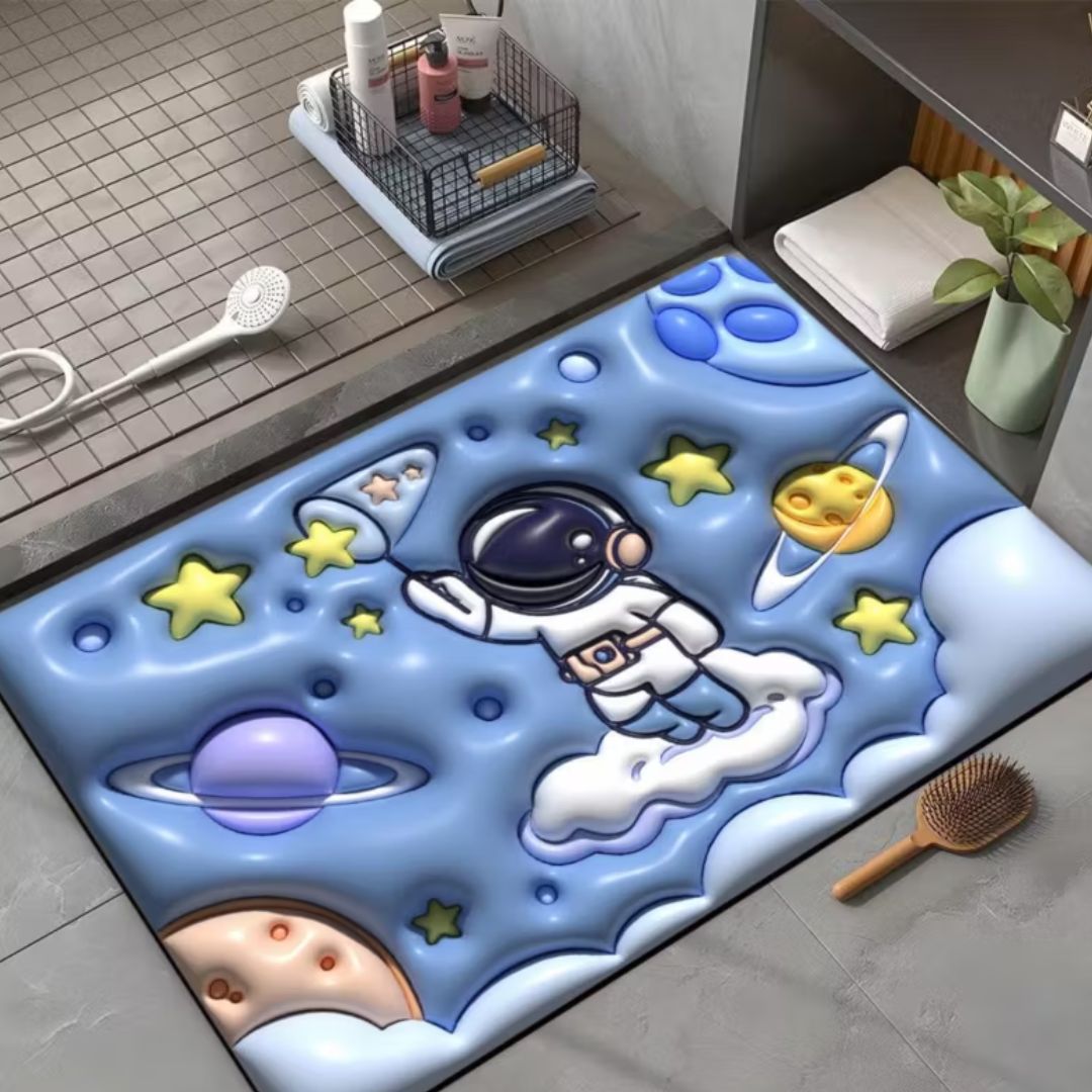 BATHMAT3D™: TAPETE ULTRA ABSORBENTE EFECTO 3D