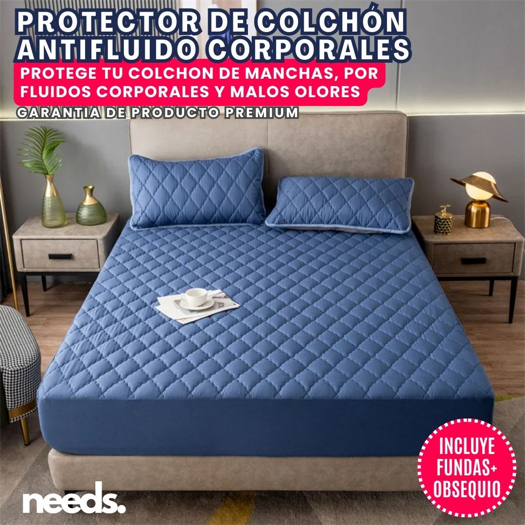 MATCOVER™: Protector de Colchón y Almohadas Antifluido Corporales