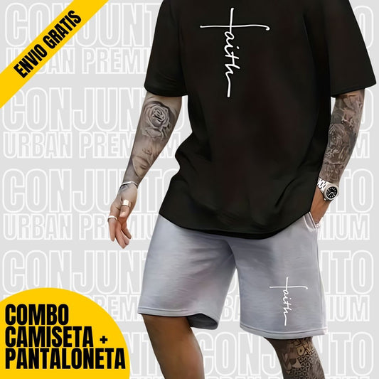 Combo Camisa Oversize Premium + Pantaloneta | Envío Gratis| Obsequio: 2 Bonos Descuento