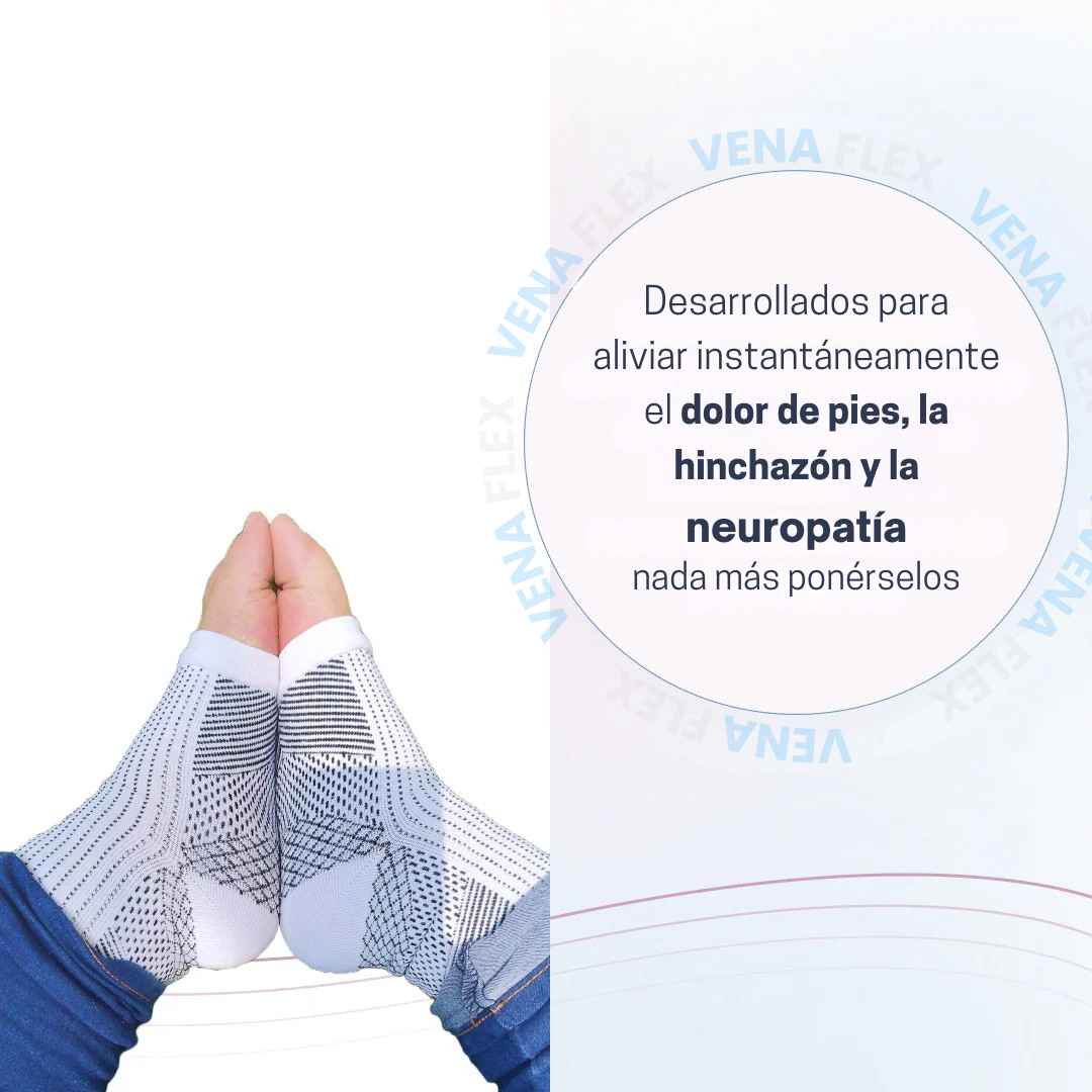 Medias de neuro compresión: Obtén alivio instantáneo de pies hinchados y adoloridos
