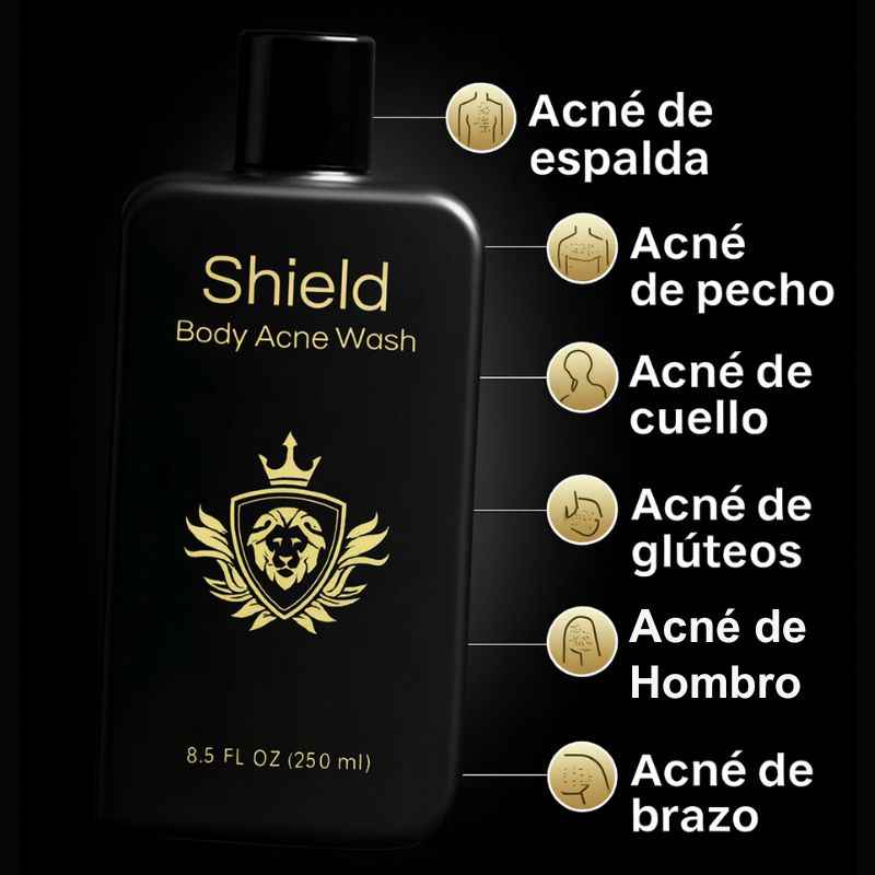 Shield™: Jabón Corporal para el Acné + Regalos