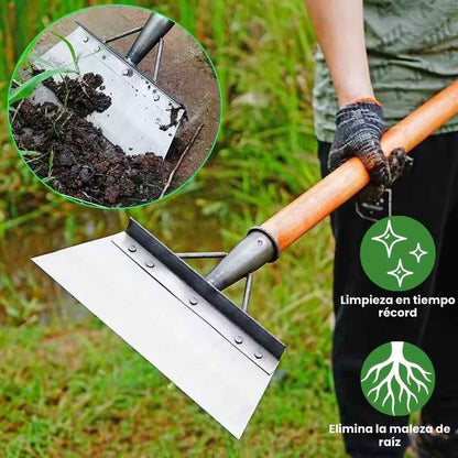 InoxShovel™: Pala metálica con punta ultra afilada