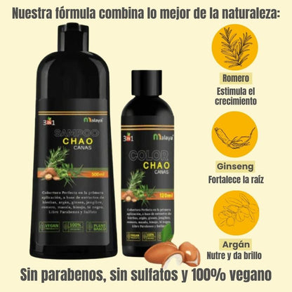 Shampoo Chao Canas+ 3 Regalos🎁