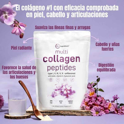 MultiCollagen™: Para una piel con menos lineas de expresión.