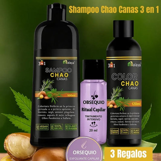 Shampoo Chao Canas+ 3 Regalos🎁