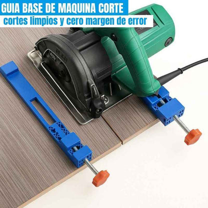 Guia Base De Maquina Corte Ajustable