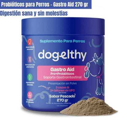 Probióticos para Perros - Gastro Aid 270 gr