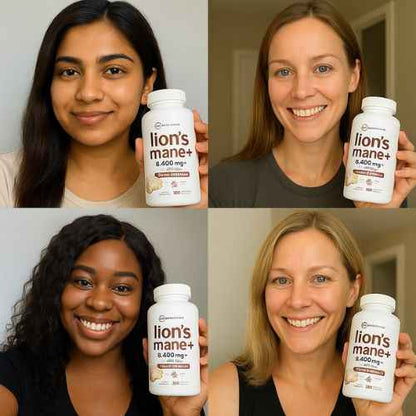 Capsulas Melena de León con L-Ergotioneína 8,400 mg | 120 Capsulas