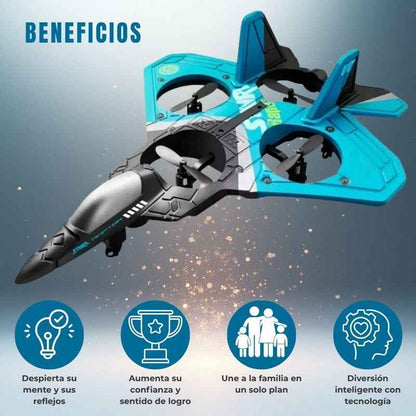 Avión Steer Falcon 4XRC 360° Con Control Remoto | El mejor regalo para Navidad 🎁