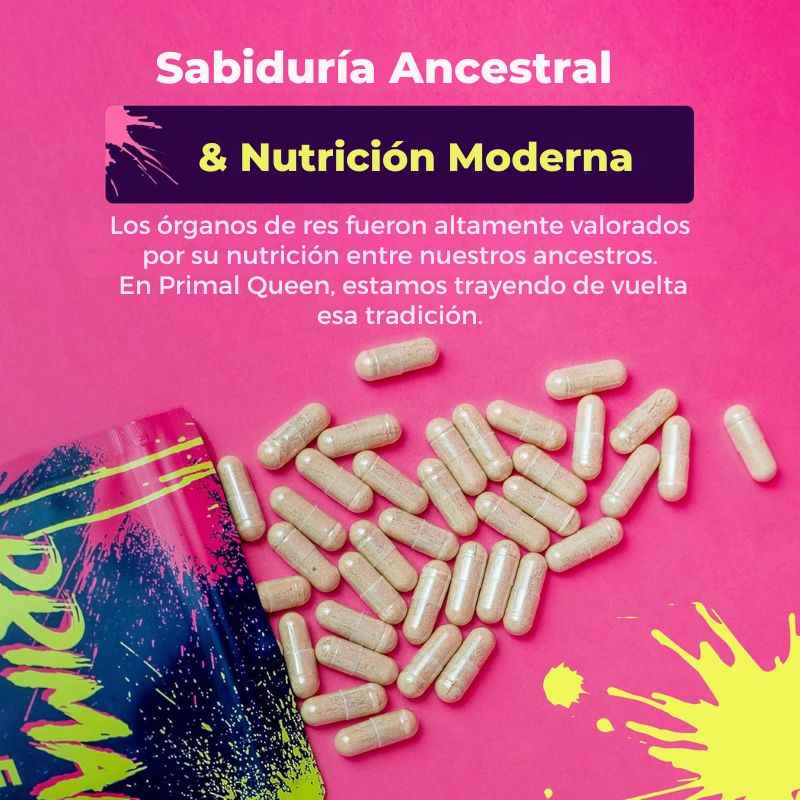 Suplemento Vitamínico Primal Queen | 60 Capsulas