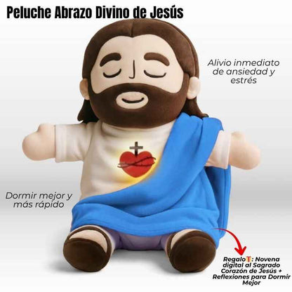 Peluche Abrazo Divino de Jesús
