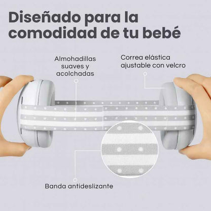 Audífonos cancelación de ruido para bebé