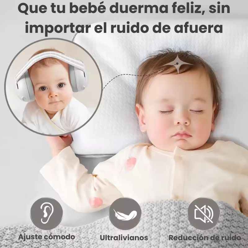 Audífonos cancelación de ruido para bebé